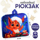 Рюкзак детский «Подарки и дракончик», 24×24 см