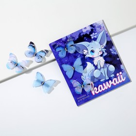 Заколки для волос бабочки Kawaii, 3 шт., 3 х 3,5 х 1см