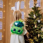 Рюкзак детский с пайетками «Зелёный дракончик», р. 23 × 28 см - Фото 10