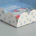 Коробка для кондитерских изделий с PVC крышкой «Все желания исполнятся», 13 × 13 × 3 см - Фото 3