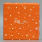 Коробка для кондитерских изделий с PVC крышкой «Чудесного нового года», 13 × 13 × 3 см - Фото 6