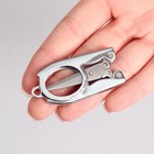 Ножницы маникюрные, прямые, складные, 9 см - Фото 4