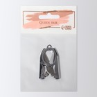 Ножницы маникюрные, прямые, складные, 9 см, цвет серебристый - Фото 10