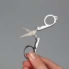 Ножницы маникюрные, складные, прямые, 10.5 см - Фото 5