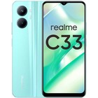 Смартфон Realme C33, 6.5", IPS, 2 sim, 3 Гб, 32 Гб, 50 Мп, 5 Мп, 5000 мАч, голубой - фото 51330021 Смартфон Realme C33, 6.5", IPS, 2 sim, 3 Гб, 32 Гб, 50 Мп, 5 Мп, 5000 мАч, голубой - фото 51330021