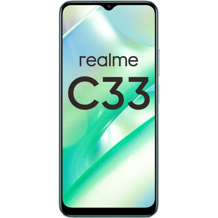 Смартфон Realme C33, 6.5", IPS, 2 sim, 3 Гб, 32 Гб, 50 Мп, 5 Мп, 5000 мАч, голубой - фото 51330022