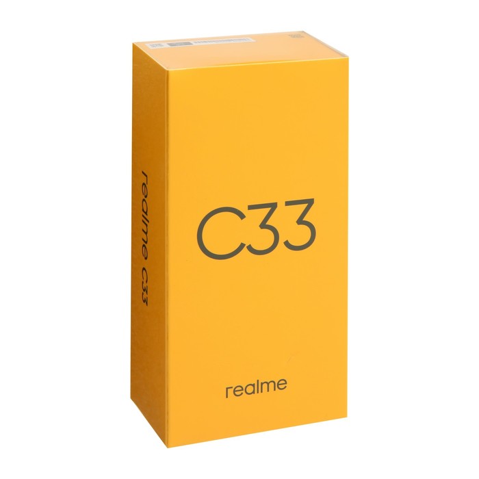 Смартфон Realme C33, 6.5", IPS, 2 sim, 3 Гб, 32 Гб, 50 Мп, 5 Мп, 5000 мАч, золотистый - фото 51330039