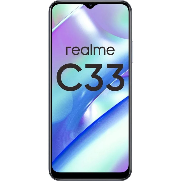 Смартфон Realme C33, 6.5", IPS, 2 sim, 3 Гб, 32 Гб, 50 Мп, 5 Мп, 5000 мАч, черный - фото 51330043