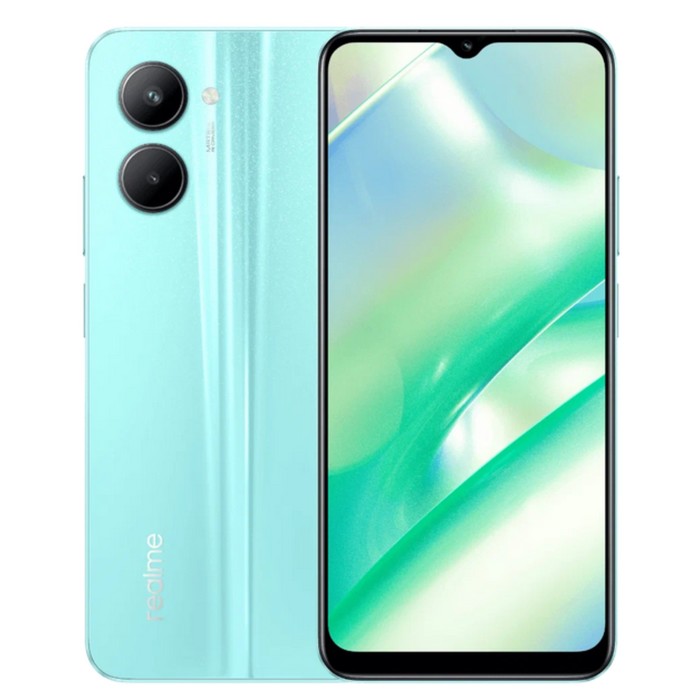 Смартфон Realme C33, 6.5", IPS, 2 sim, 4 Гб, 128 Гб, 50 Мп, 5 Мп, 5000 мАч, голубой - фото 51341894