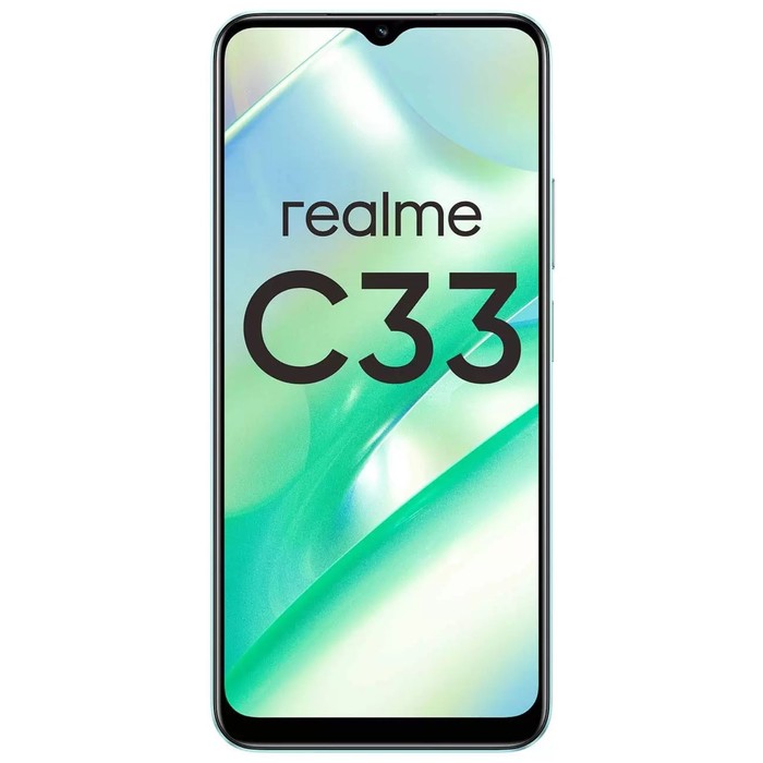 Смартфон Realme C33, 6.5", IPS, 2 sim, 4 Гб, 128 Гб, 50 Мп, 5 Мп, 5000 мАч, голубой - фото 51341895