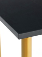 Стол проверки товара «Клик Мебель. Эконом», 1000×500×800 мм, цвет шагрень чёрный/ золотой - Фото 2