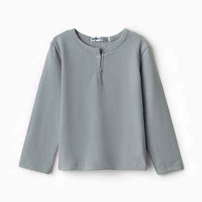 Лонгслив для мальчика KAFTAN, серый, размер 36 (134-140 см)