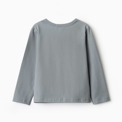 Лонгслив для мальчика KAFTAN, серый, размер 36 (134-140 см)