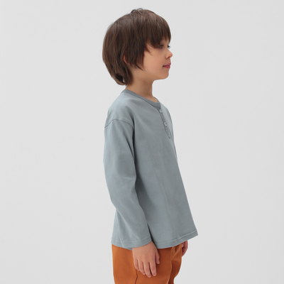 Лонгслив для мальчика KAFTAN, серый, размер 36 (134-140 см)