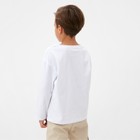 Лонгслив детский KAFTAN, р. 32 (110-116 см), белый 9747492 - фото 10884158