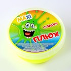 Слайм Плюх, контейнер 350 гр., жёлтый - Фото 1