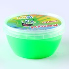 Слайм Плюх, контейнер 350 гр., зелёный - фото 31286859