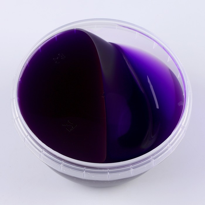 Слайм «Плюх» контейнер 350 г, фиолетовый - фото 1906355828