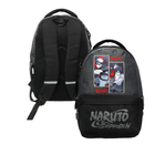 Рюкзак молодежный 45 х 29 х 13 см, Seventeen, Naruto, чёный/серый NTKB-UT2-5023 - фото 108943212