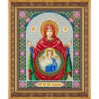 Набор для вышивки бисером «Пресвятая Богородица. Знамение» - фото 296119026