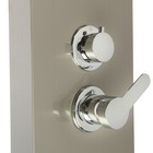 Душевая панель ZEIN S-13, 3-х функциональная, нержавеющая сталь, сатин - Фото 6