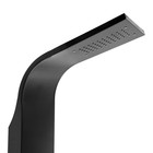 Душевая панель ZEIN B-14, 4-х функциональная, нержавеющая сталь, черный - Фото 9