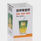 Стакан стеклянный с крышкой и трубочкой «Крона», 400 мл - Фото 8