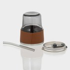 Стакан «Вида», 350 мл, с крышкой и трубочкой, стекло, МИКС - Фото 6