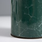 Лампа настольная "Зеленый мрамор" Е14 1х40Вт зеленый 15х15х27 см RISALUX - фото 22609014
