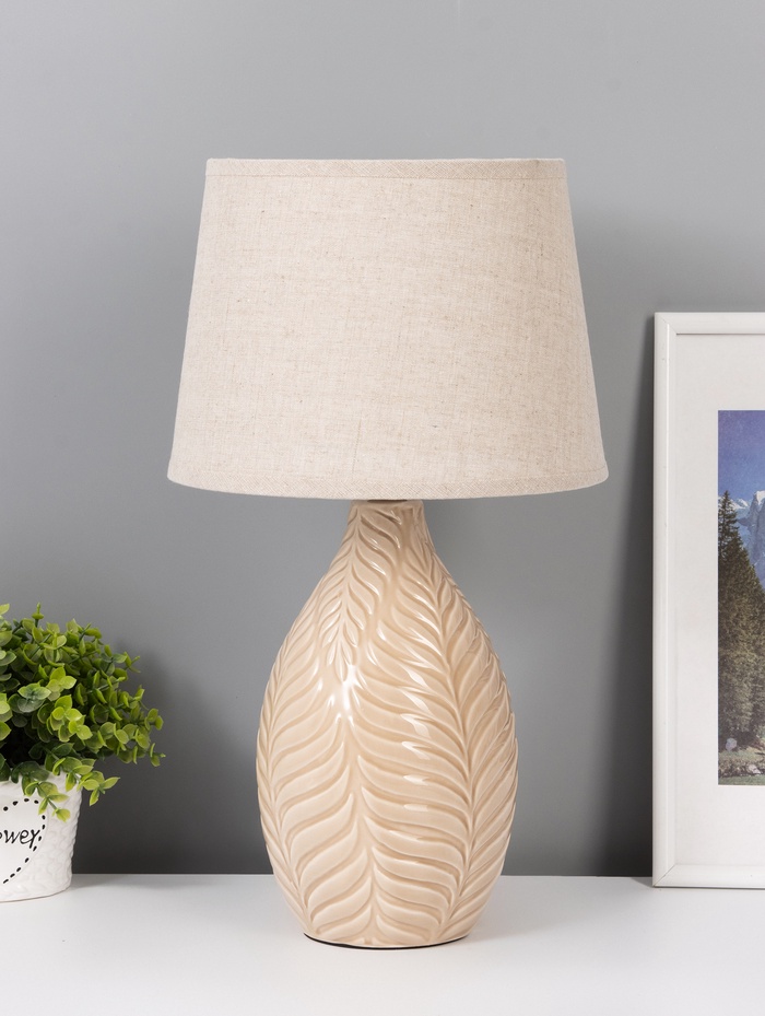 Настольная лампа «Тропики» Е14 1×40 Вт RISALUX - Фото 1