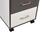 Тумба на колёсах Polini Kids Mirum, с ящиками, 40×55 см, цвет белый-графит - Фото 5