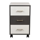 Тумба на колёсах Polini Kids Mirum, с ящиками, 40×55 см, цвет белый-графит - Фото 6