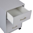 Тумба на колёсах Polini Kids Mirum, с ящиками, 400×550 мм, цвет серый - Фото 3