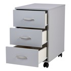 Тумба на колёсах Polini Kids Mirum, с ящиками, 400×550 мм, цвет серый - Фото 6