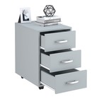 Тумба на колёсах Polini Kids Mirum, с ящиками, 400×550 мм, цвет серый - Фото 1