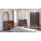 Шкаф двухсекционный Polini kids Porto 3100, с ящиком, 51х103.4х190.4 см, цвет графит-дуб крафт 10019854 - фото 319811571