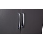 Шкаф двухсекционный Polini kids Porto 3100, с ящиком, 51х103.4х190.4 см, цвет графит-дуб крафт 10019854 - фото 319811574