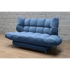 Прямой диван «Люкс 2», механизм клик-кляк, велюр, цвет selfie dusty blue - Фото 5