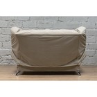 Диван прямой «Люкс 2», механизм клик-кляк, велюр, selfie cream - Фото 5