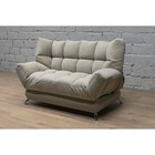 Прямой диван «Люкс 2», механизм клик-кляк, велюр, цвет selfie cream - Фото 7