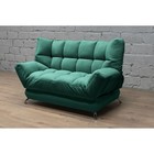 Прямой диван «Люкс 2», механизм клик-кляк, велюр, цвет selfie dusty green - Фото 6