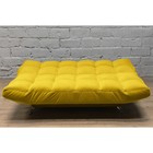 Диван прямой «Люкс 2», механизм клик-кляк, велюр, catania yellow - Фото 2