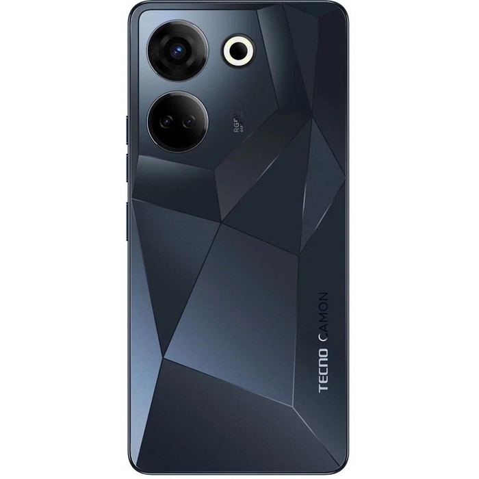 Смартфон Tecno Camon 20 Pro, 6.7", 8 Гб, 256 Гб, 64 Мп, 32 Мп, 2 sim, 5000 мАч, NFC, черный - фото 51330065