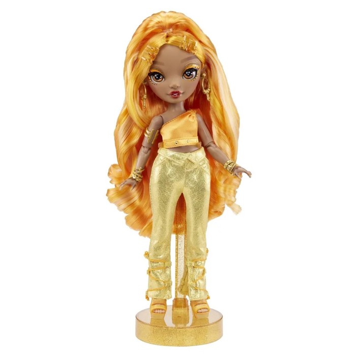 Кукла Rainbow High «Мина Флер», 28 см, с аксессуарами, цвет оранжевый