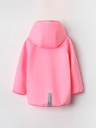 Ветровка для девочки с капюшоном MINAKU, розовая, рост 104 см - Фото 16
