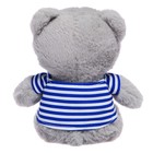 Мягкая игрушка «Медвежонок в полосатой футболочке», 23 см - Фото 3