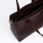 Сумка женская TEXTURA, тоут, средний размер, цвет коричневый - фото 24158064