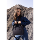 Сумка женская тоут TEXTURA на молнии, 28×13×21 см, синяя - Фото 10