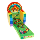 Мягкая игрушка "Кресло-кровать Маша и Медведь" с игральным кубиком - Фото 2