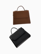 Сумка женская мессенджер TEXTURA на магните, 25×11×20 см, чёрная - Фото 18